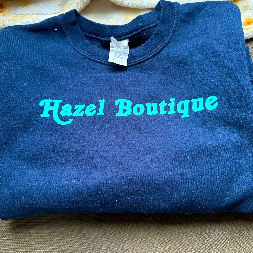 navy Gently used crewneck sweatshirt
